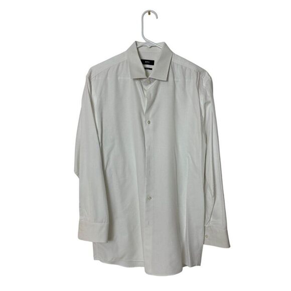 Hugo Boss Sharp Fit White Dress Shirt - Picture 2 of 5